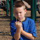 Illustration for article titled Kid Putting Pencils Between Knuckles About To Fuck Someone Up